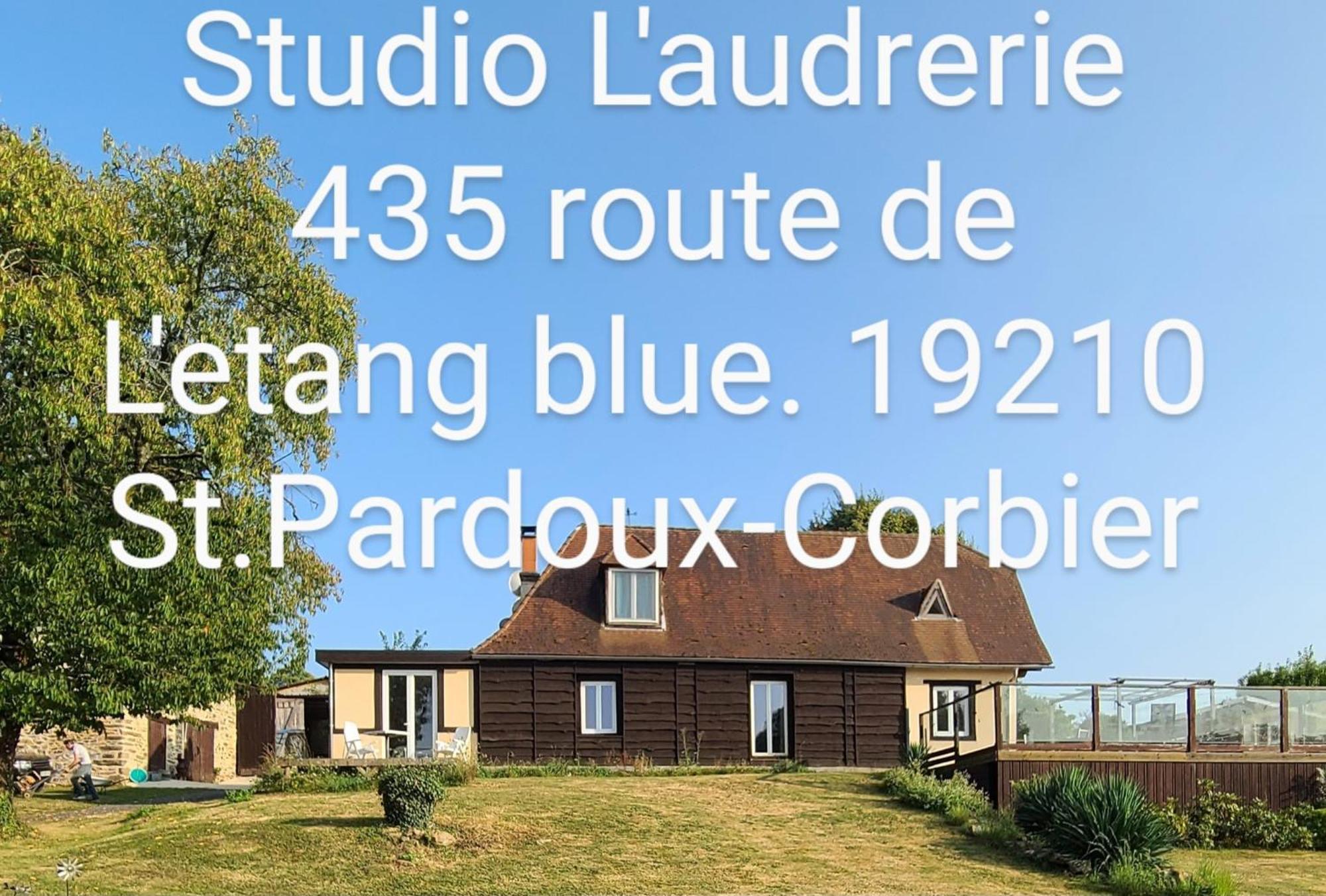 Studio L'Audrerie. Saint-Pardoux-Corbier Екстериор снимка
